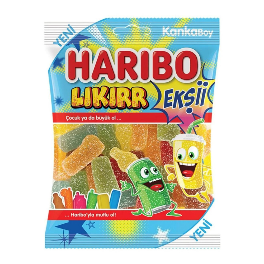HARİBO LIKIRR EKŞİ 70 GRYUMUŞAK ŞEKERHARİBOHARIBO14
