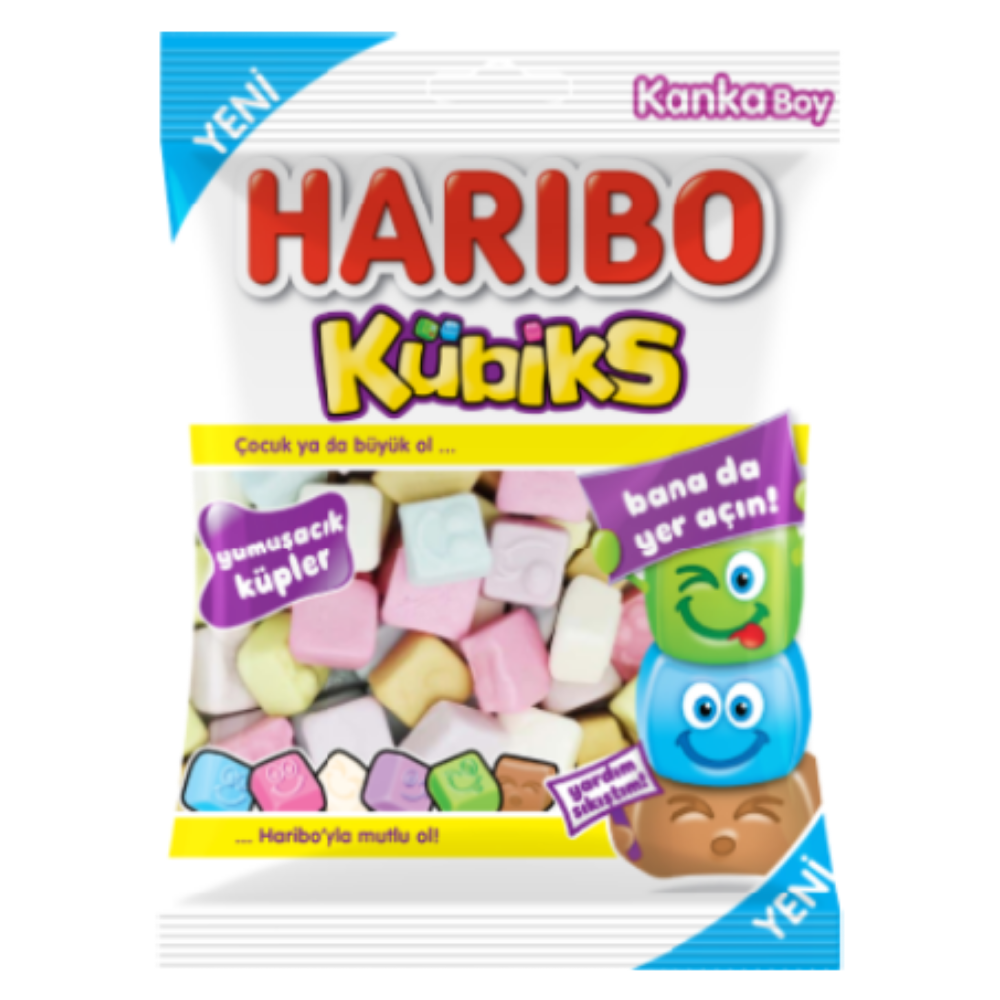 HARİBO KÜBİKS 80 GRYUMUŞAK ŞEKERHARİBOHARIBO15