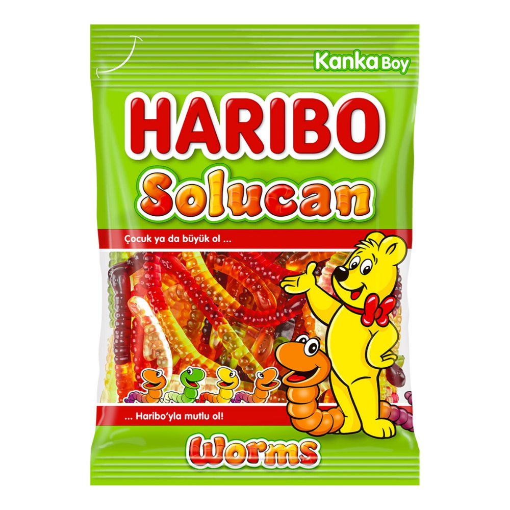 HARİBO SOLUCAN 80 GRYUMUŞAK ŞEKERHARİBOHARIBO2