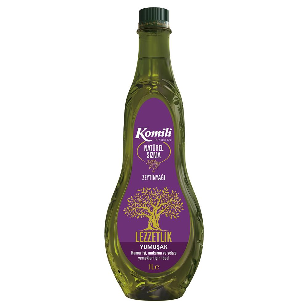 KOMİLİ LEZZETLİK YUMUŞAK SIZMA ZEYTİNYAĞI PET 1 LTZEYTİN YAĞIKOMİLİ5028215