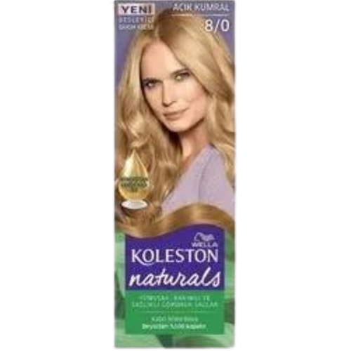 Koleston Naturals Saç Boyası Açık Kumral 8/0 1 adet