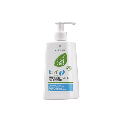 LR Aloe Vera Bebek Yıkama Losyonu & Şampuanı