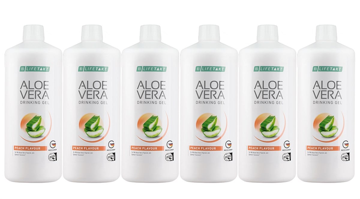 Питьевые гели алоэ персик. LIFETAKT Aloe Vera питьевой гель.