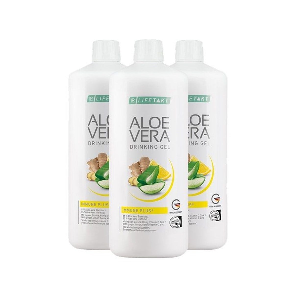 Aloe Vera Jel İçecek Zencefil & Limon 3'lü Set 