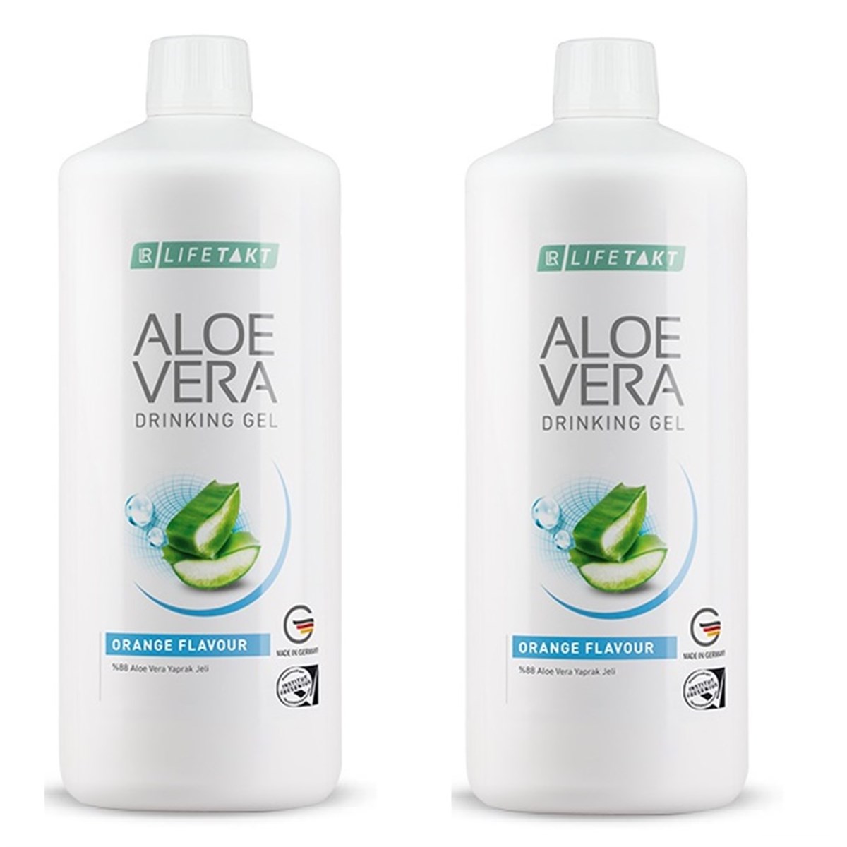 LR Aloe Vera Portakal Aromalı Jel İçecek 2'li Set