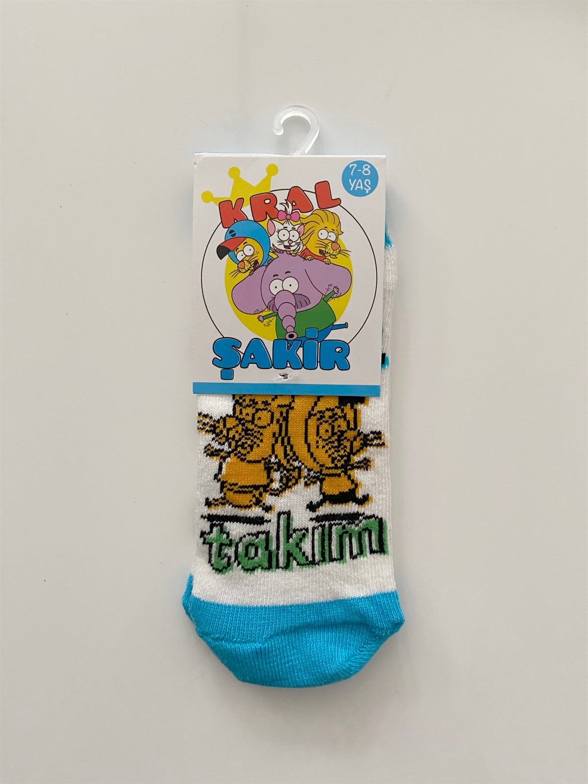 Jaju Baby 7-8 Yaş Kral Şakir Erkek Çocuk Çorap
