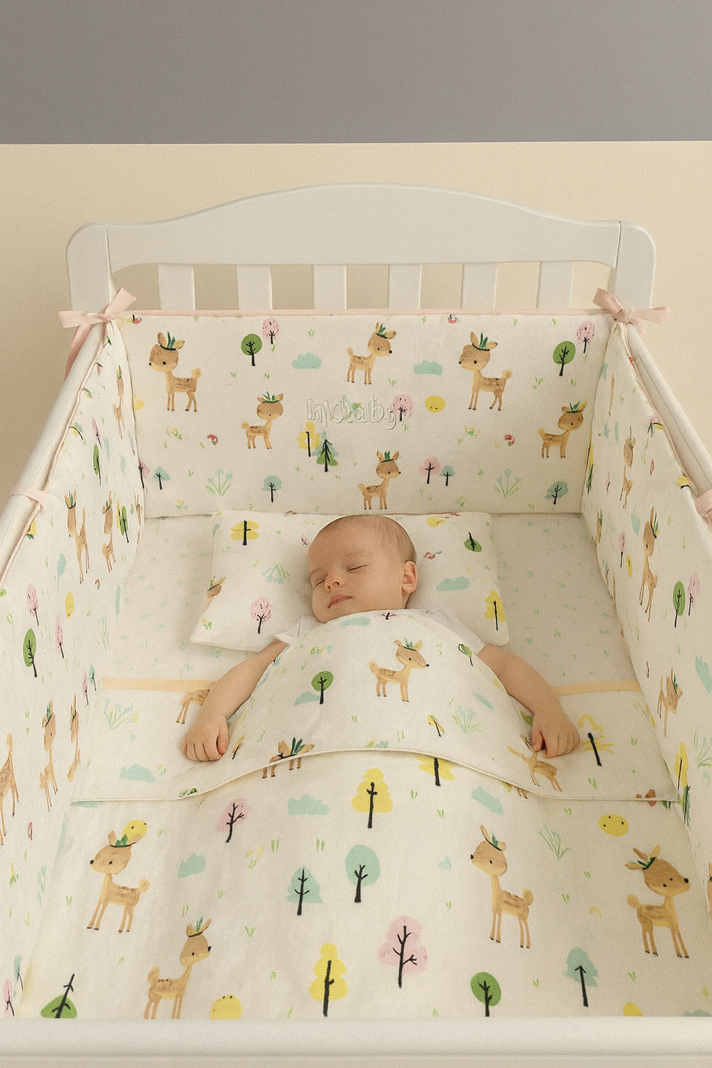 Jaju Baby Ceylan Desenli Bebek Nevresim Takımı ve Kenar Koruma