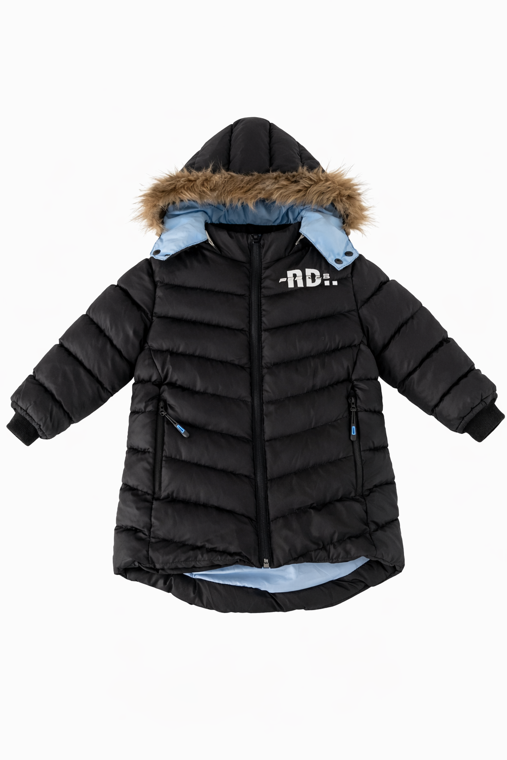 Jaju Baby Erkek Çocuk Siyah Kapüşonlu Şişme Mont