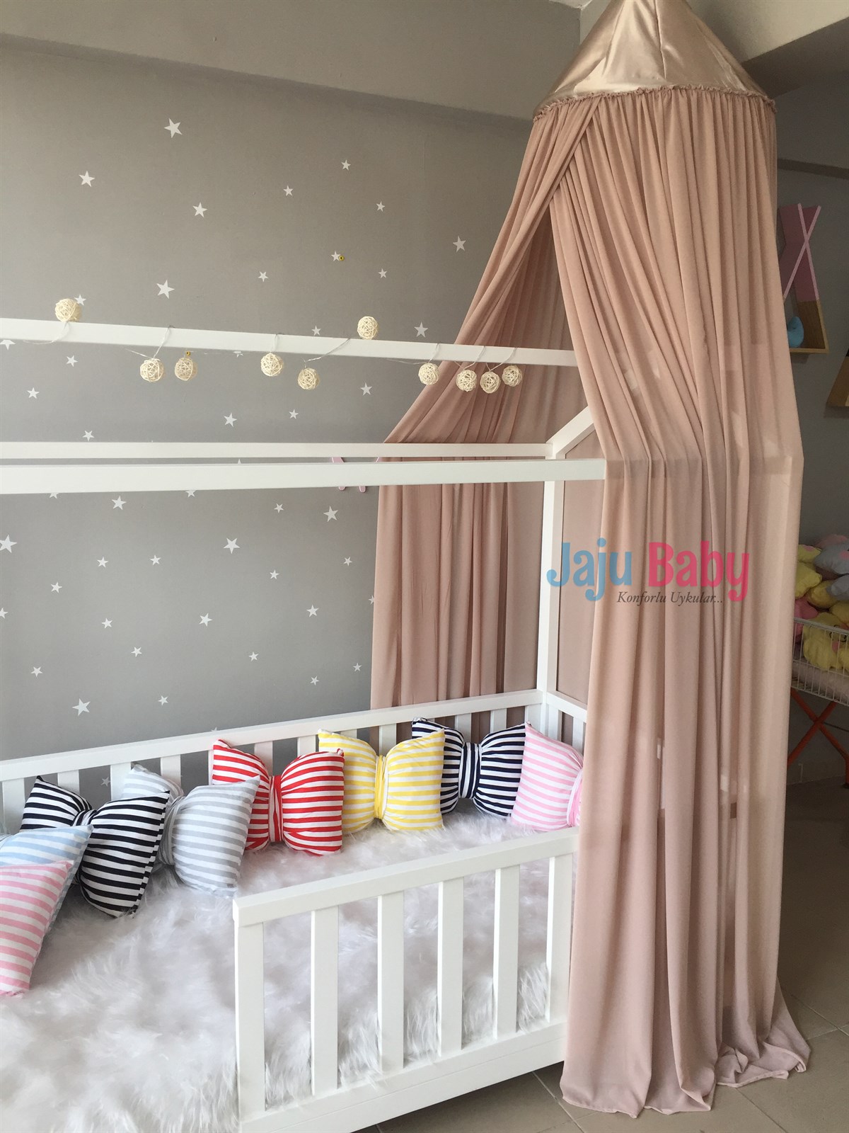 Jaju Baby Kahve Rengi Cibinlik