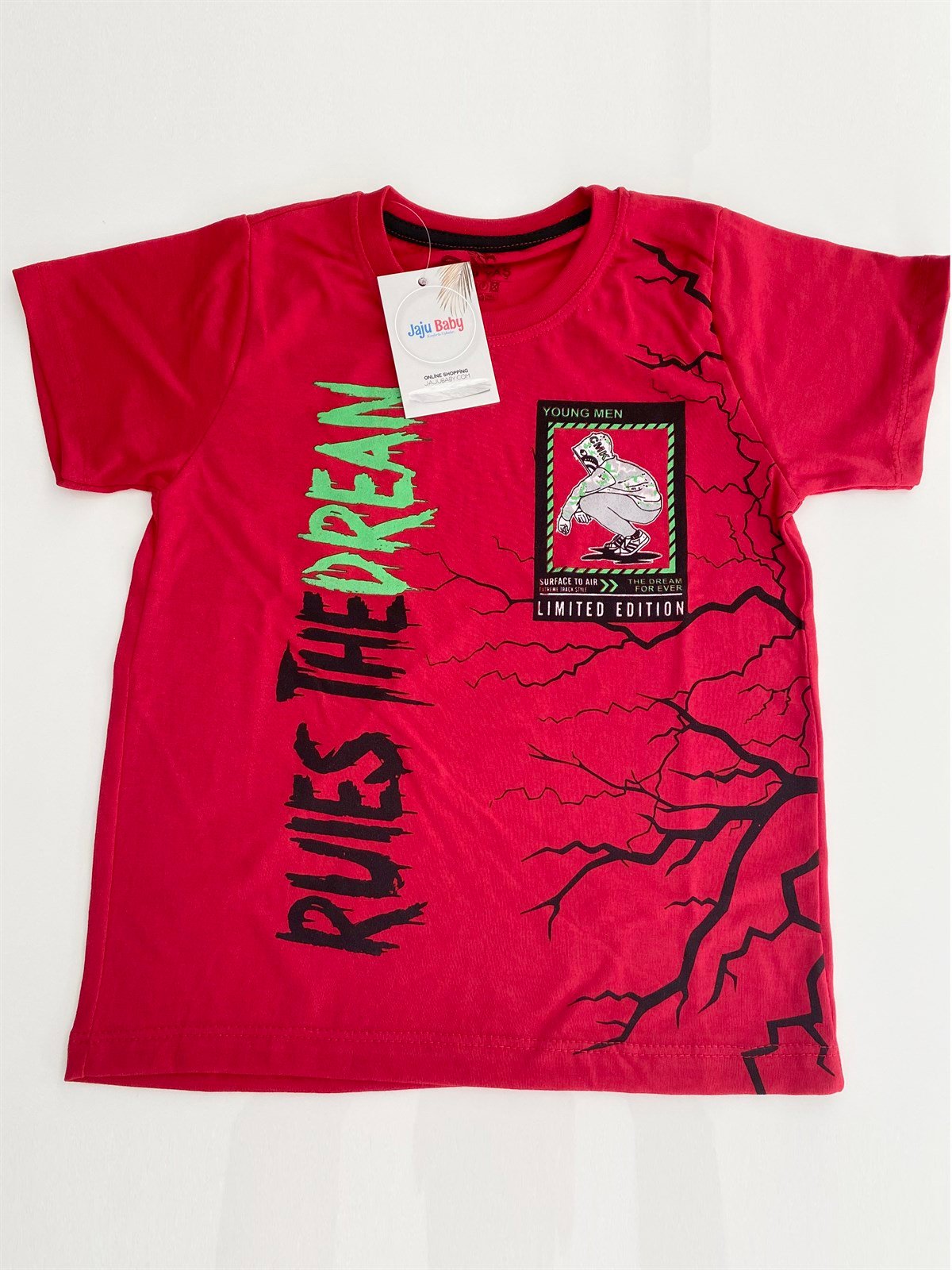 Jaju Baby Kırmızı Çocuk T-Shirt 