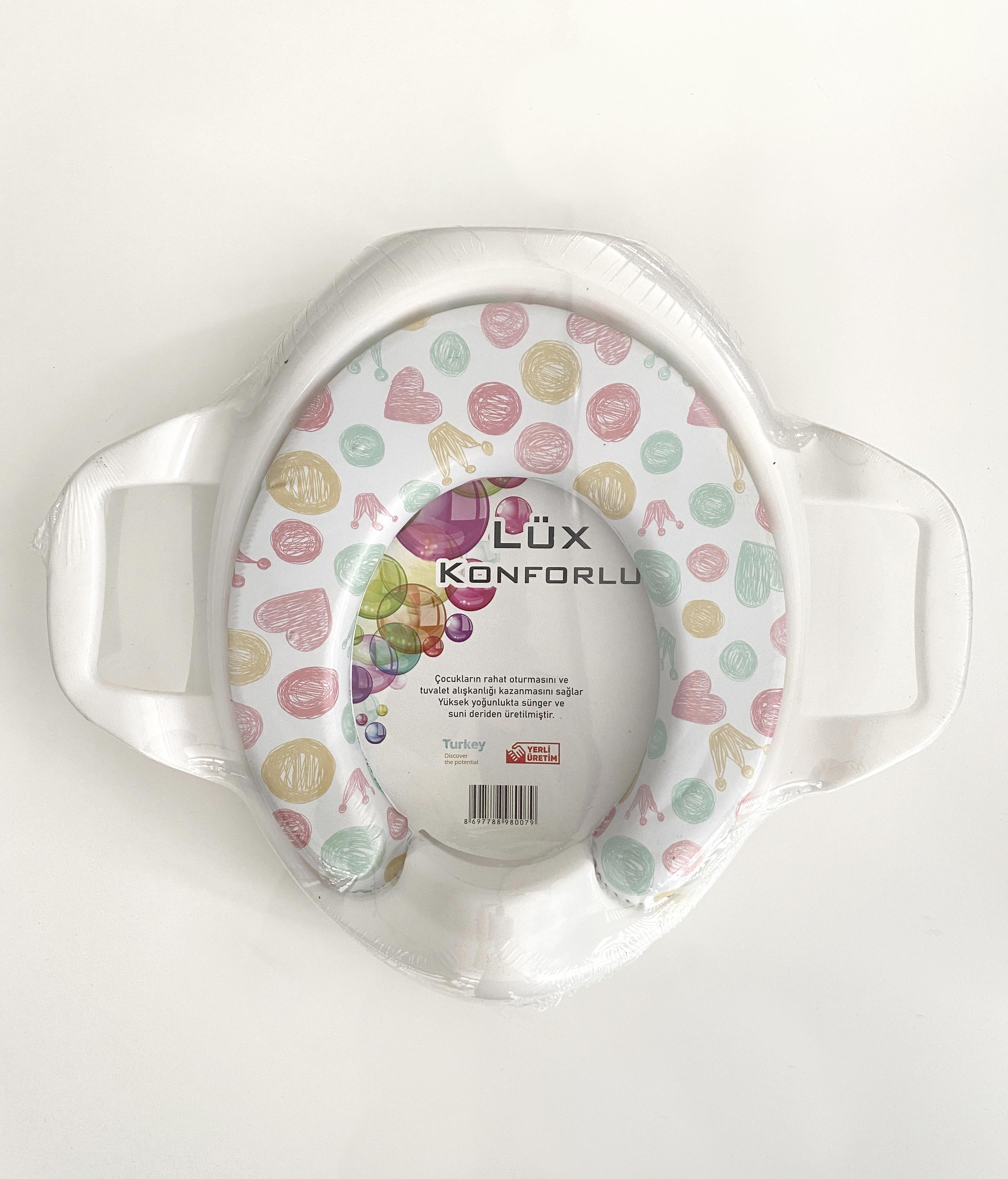 Jaju Baby Moje Desenli Komfort Kulplu Klozet Adaptörü