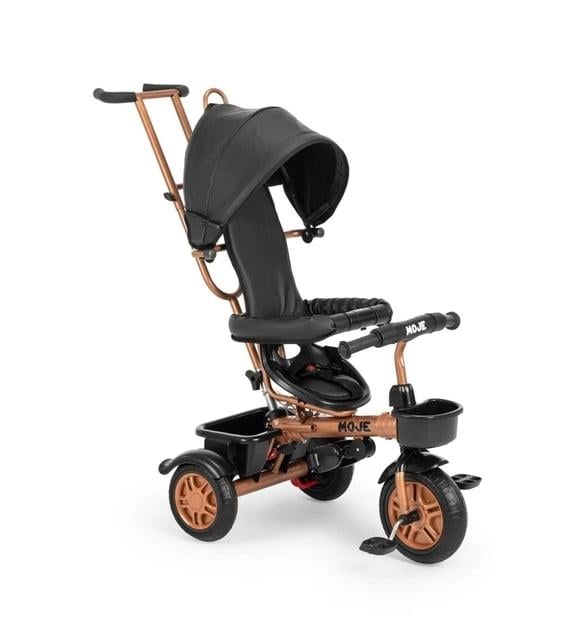 Jaju Baby Moje Road Gold Ebeveyn Kontrollü 3 Tekerli Çocuk Bisikleti / Siyah