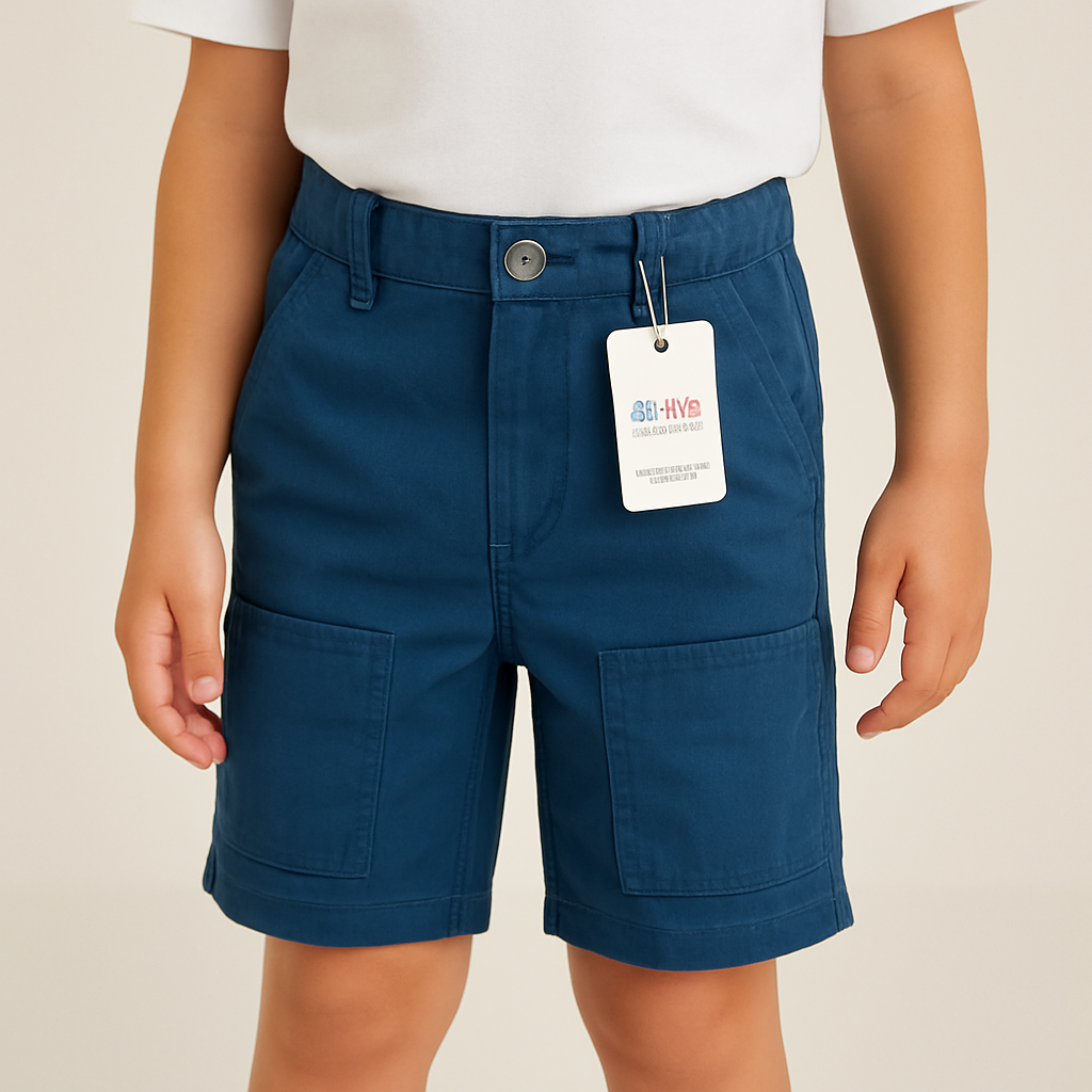 Jaju Baby NK Kids Lacivert Erkek Çocuk Şort 