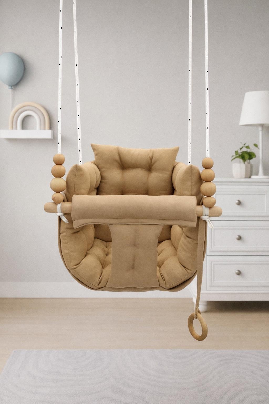 Jaju Baby Pofuduk Bej Salıncak