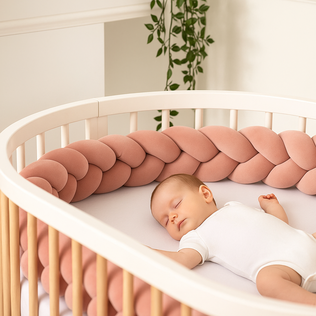 Jaju Baby Pudra Renk 3 Örgü Koruma Özel Tasarım