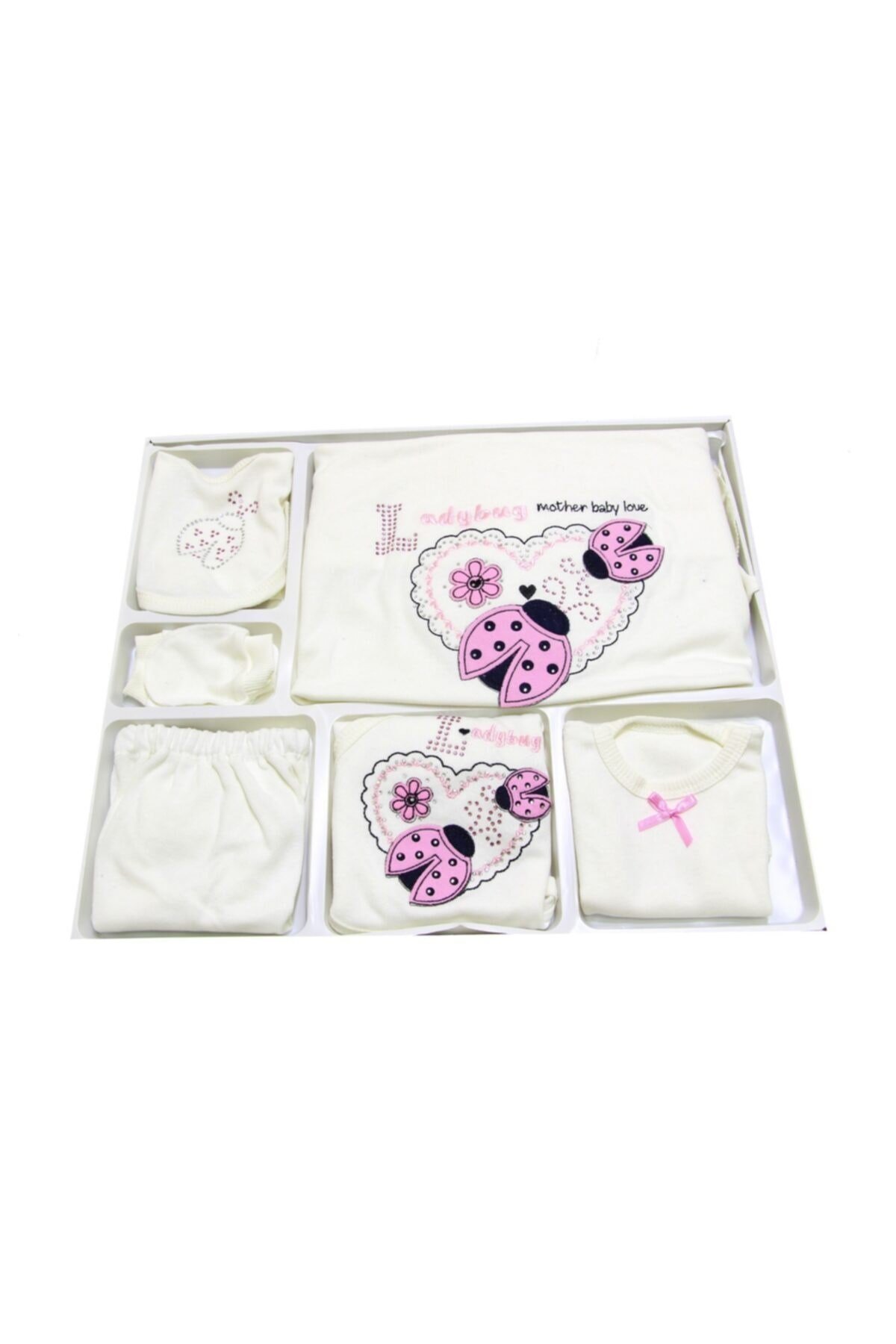 Jaju Baby Uğur Böceği Baskılı 10'lu Hastane Çıkışı