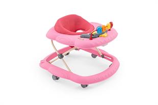 Jaju Baby Moje Pembe Renk 3 Kademeli Müzikli Oyuncaklı Yürüteç