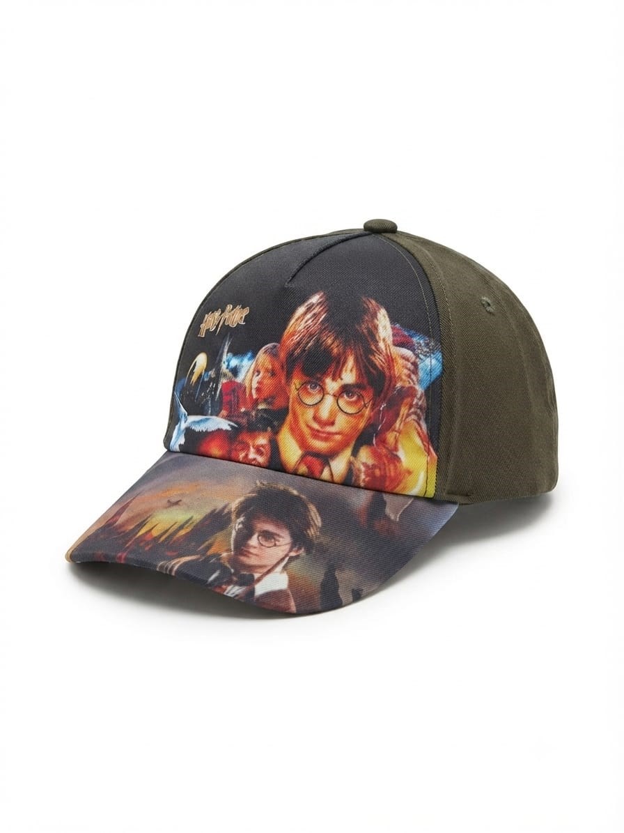 ​Çocuk Unisex Beyzbol Şapka – Harry Potter Baskılı Yazlık Kep (4-8 Yaş)