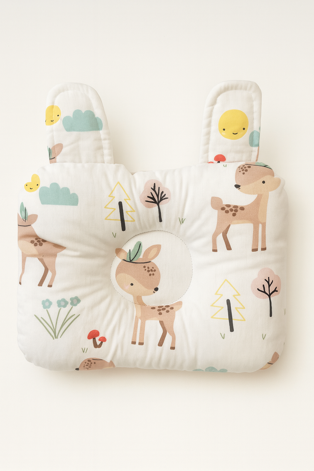 Ceylan 0-12 Ay Düz Kafa Yastığı Kafa Şekillendirici Bebek Yastık