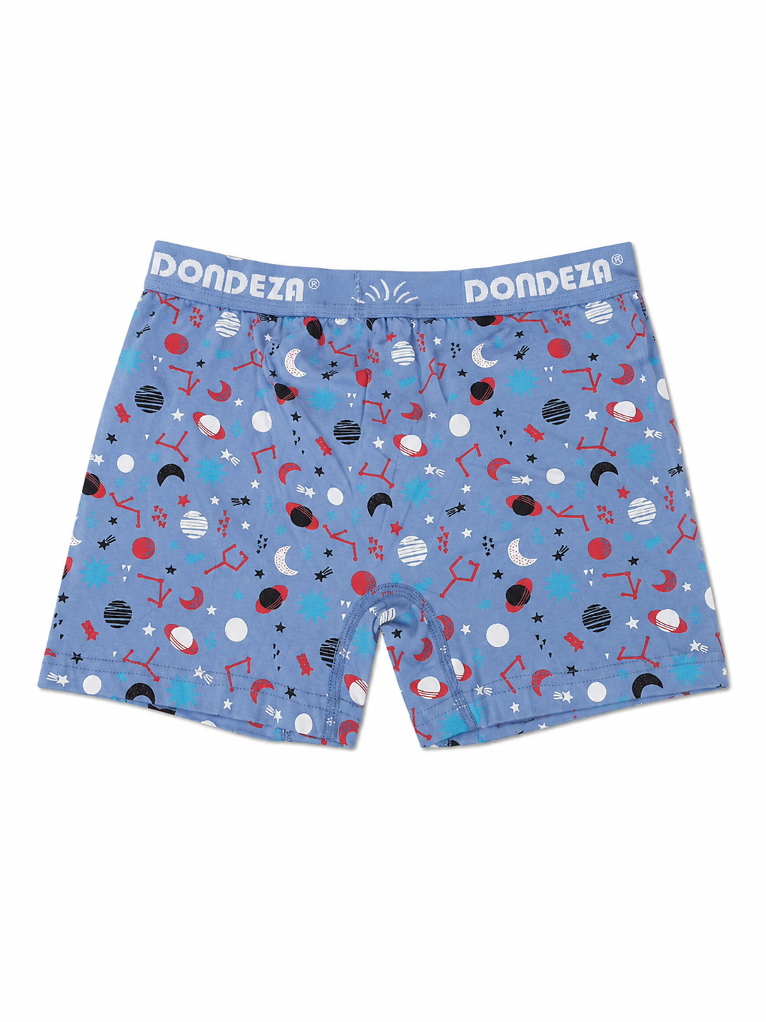 Erkek Çocuk Uzay Desenli Boxer Yumuşak Pamuklu 