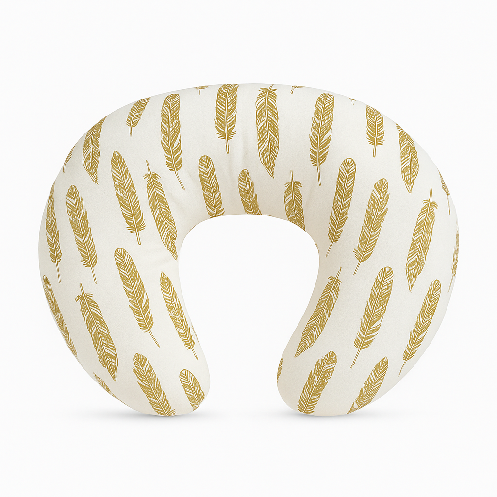 Jaju Baby Altın Tüy Desenli Emzirme Yastığı - Destek Minderi