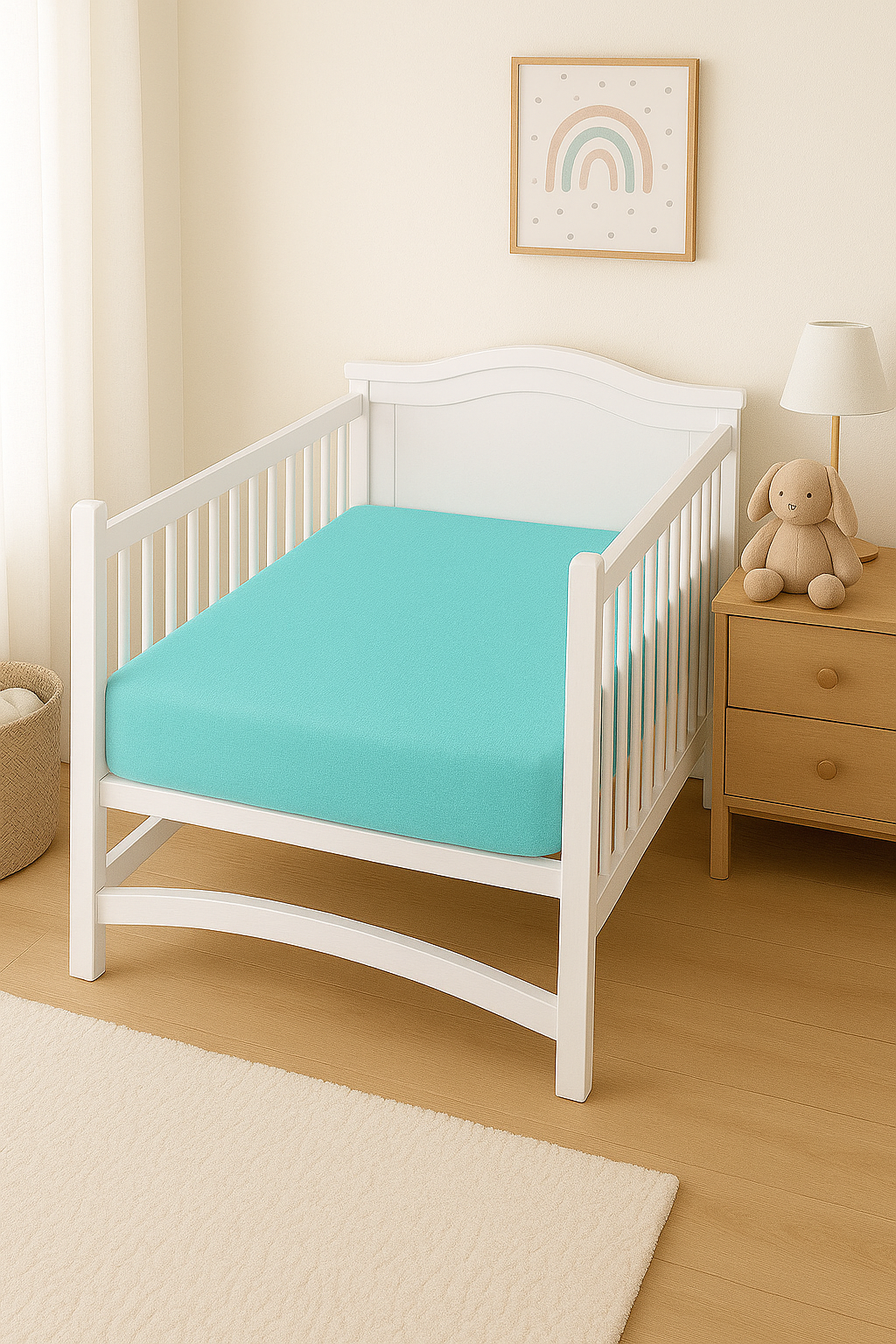 Jaju Baby Aqua Lastikli Bebek Çarşaf