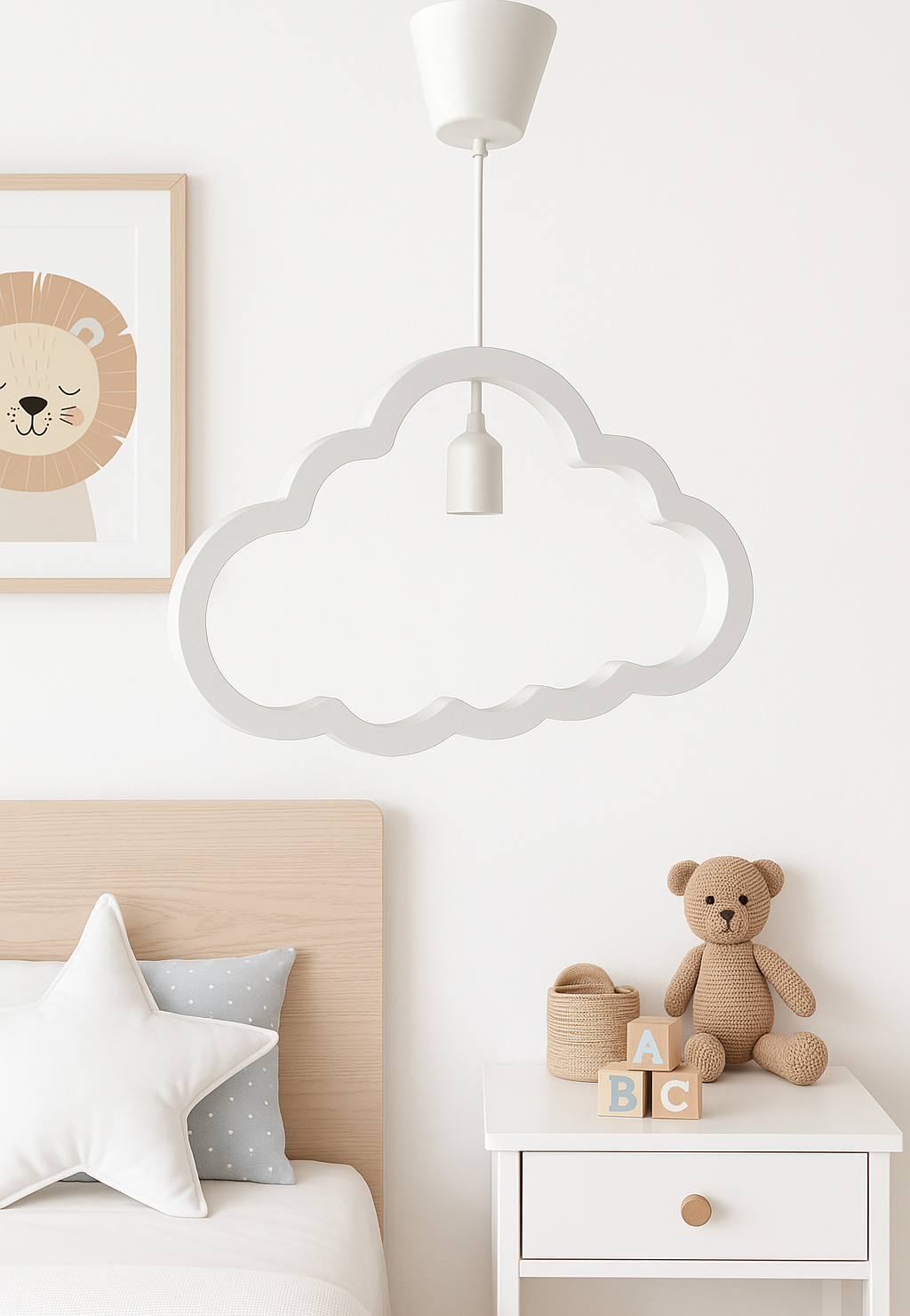 Jaju Baby Beyaz Bulut Avize \ Aydınlatma