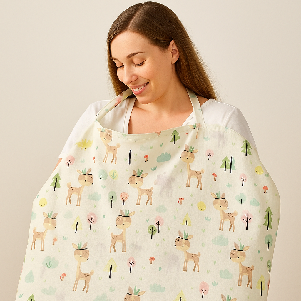 Jaju Baby Ceylan Müslin Emzirme Önlüğü