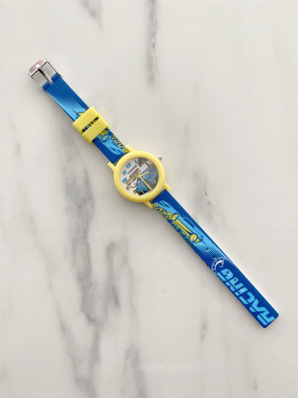 Jaju Baby Coliseum Mavi Racing Çocuk Kol Saati