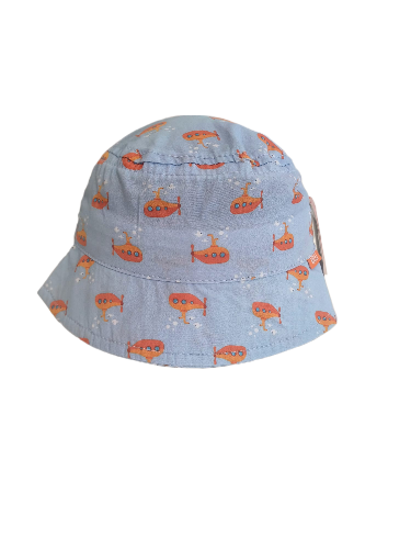 Jaju Baby Erkek Çocuk 0-18 Ay Mavi  Hayvan  Desenli Fötr