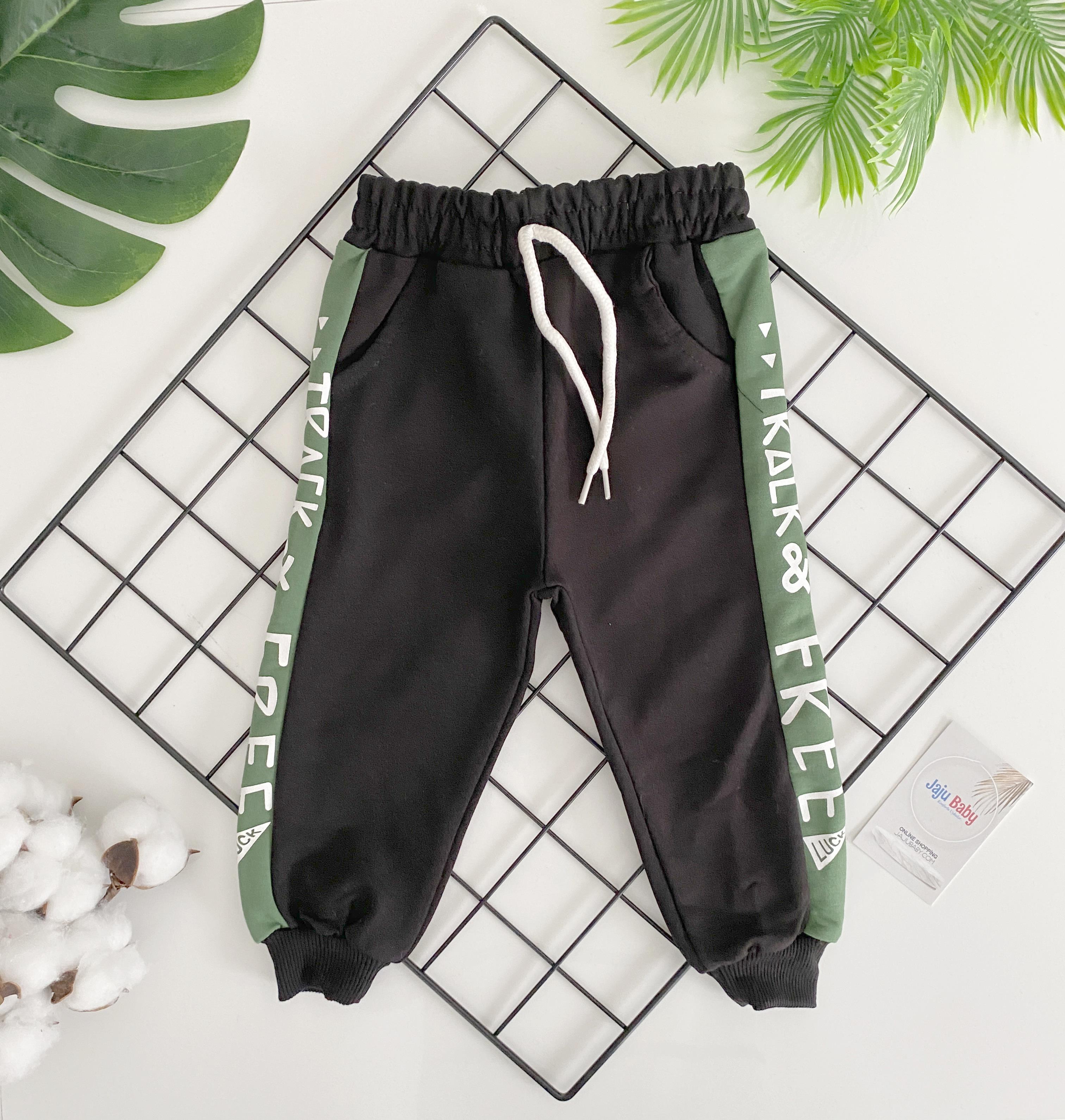 Jaju Baby Erkek Çocuk Yanı Yazılı Eşofman Altı