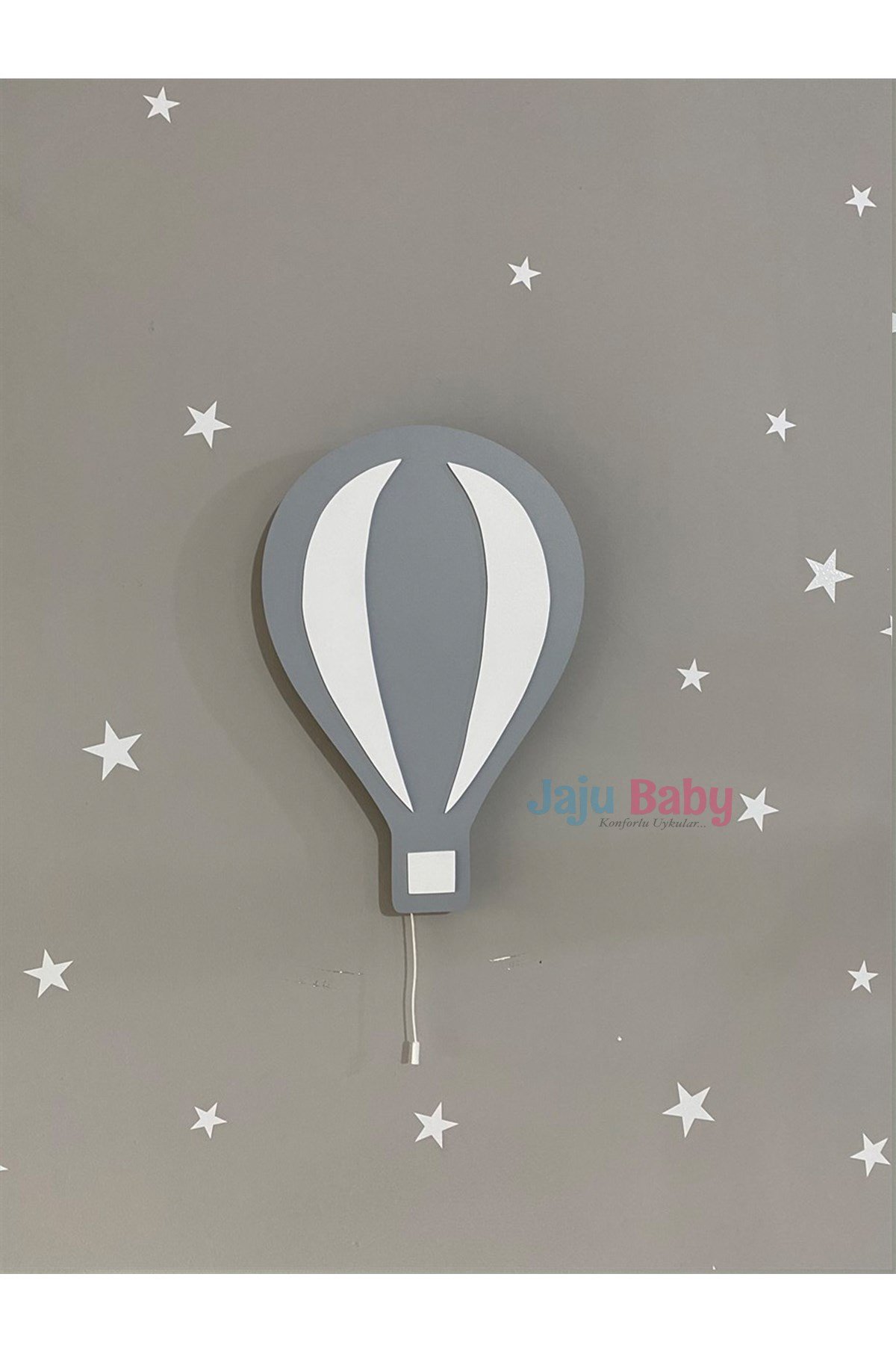 Jaju Baby Gri Balon Gece Lambası \ Aydınlatma