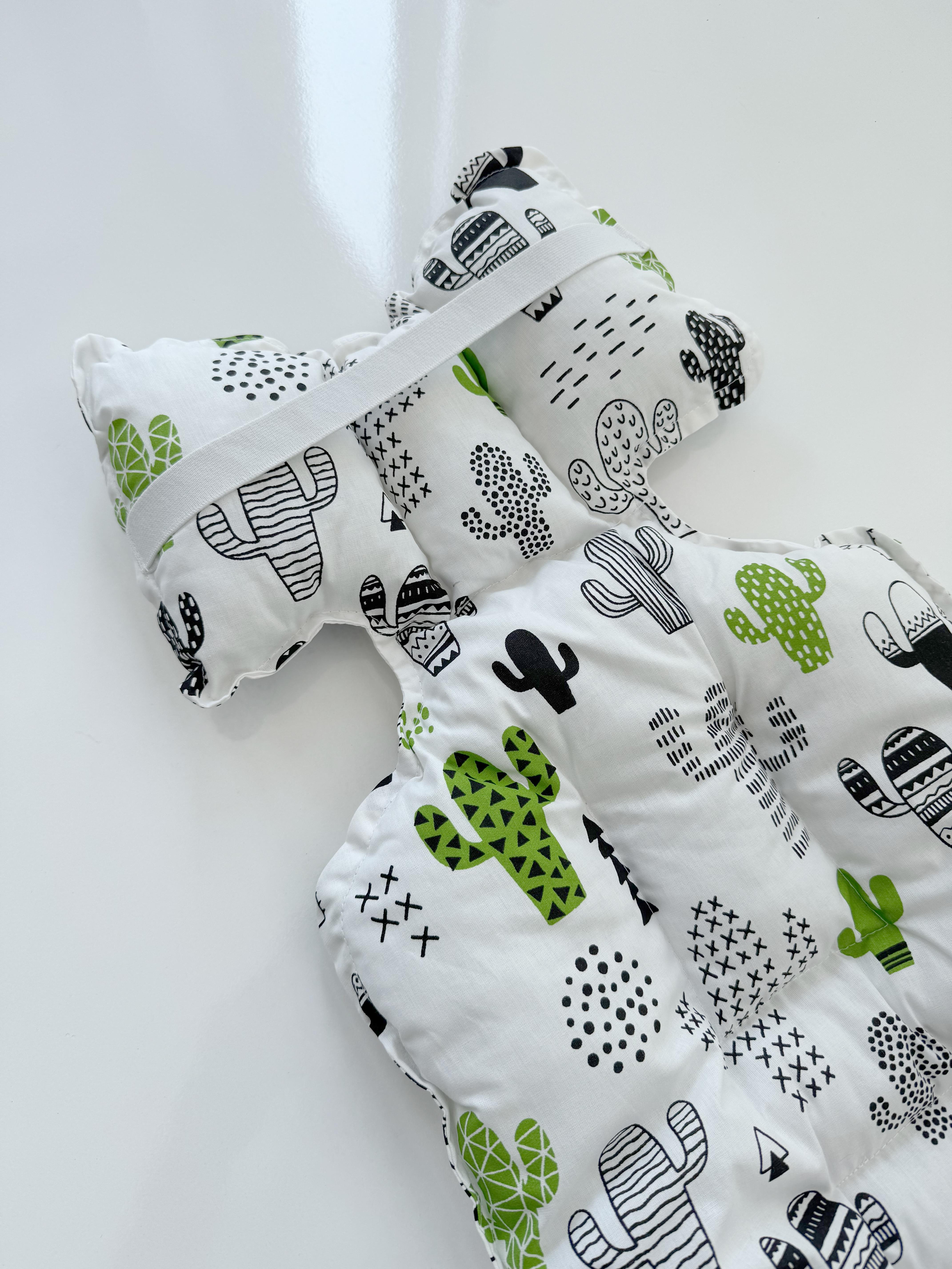 Jaju Baby Kaktüs Desenli Oto Koltuğu Minderi - Puset Minderi