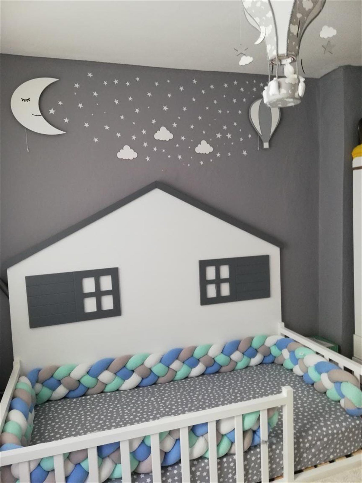 Jaju Baby Karışık 4 Renk Örgü Koruma Özel Tasarım