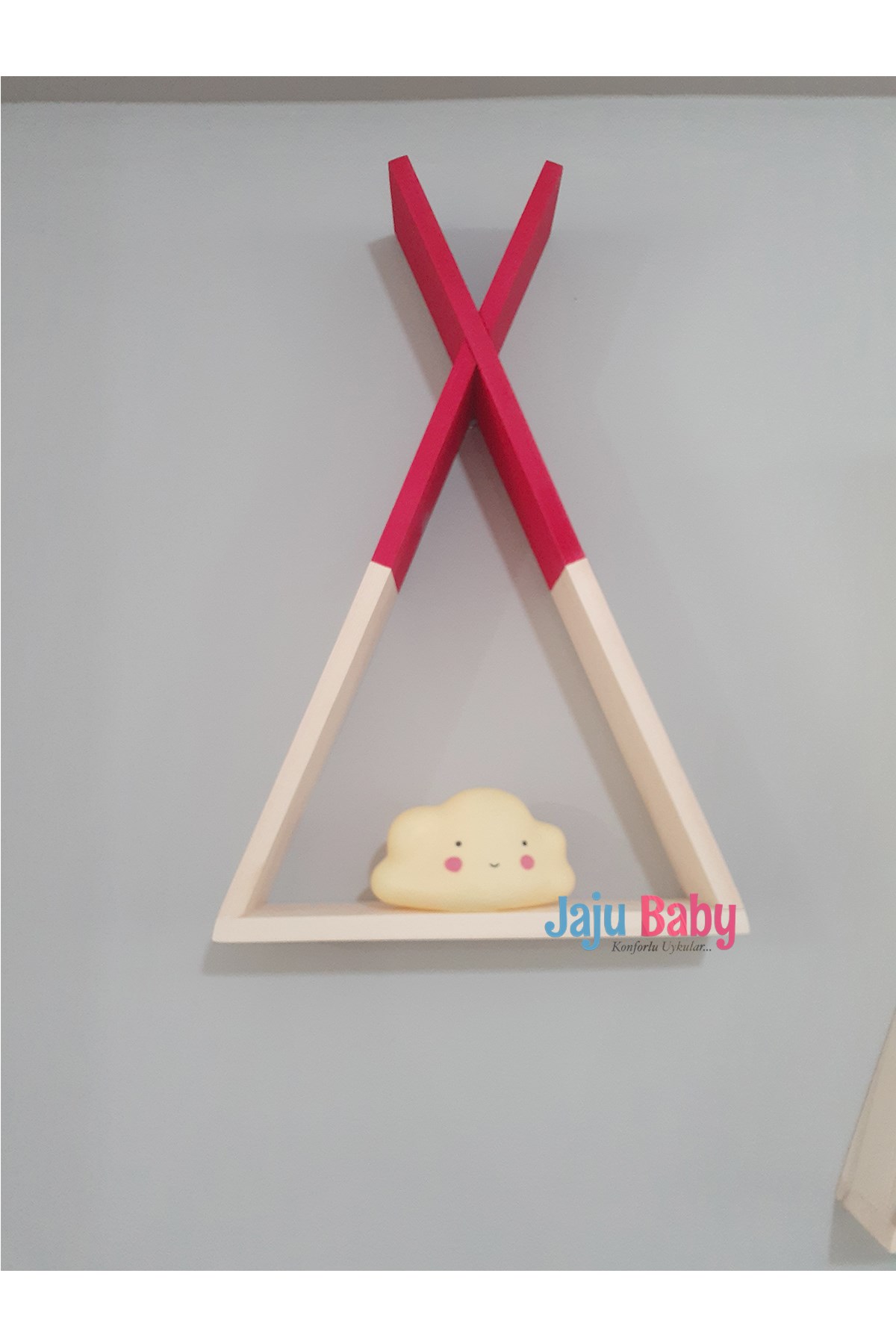 Jaju Baby Kırmızı Çadır Tepe Raf