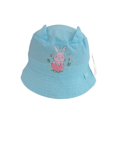 Jaju Baby Kız  Çocuk 0-18 Ay Mavi Tavşan  Desenli  Fötr