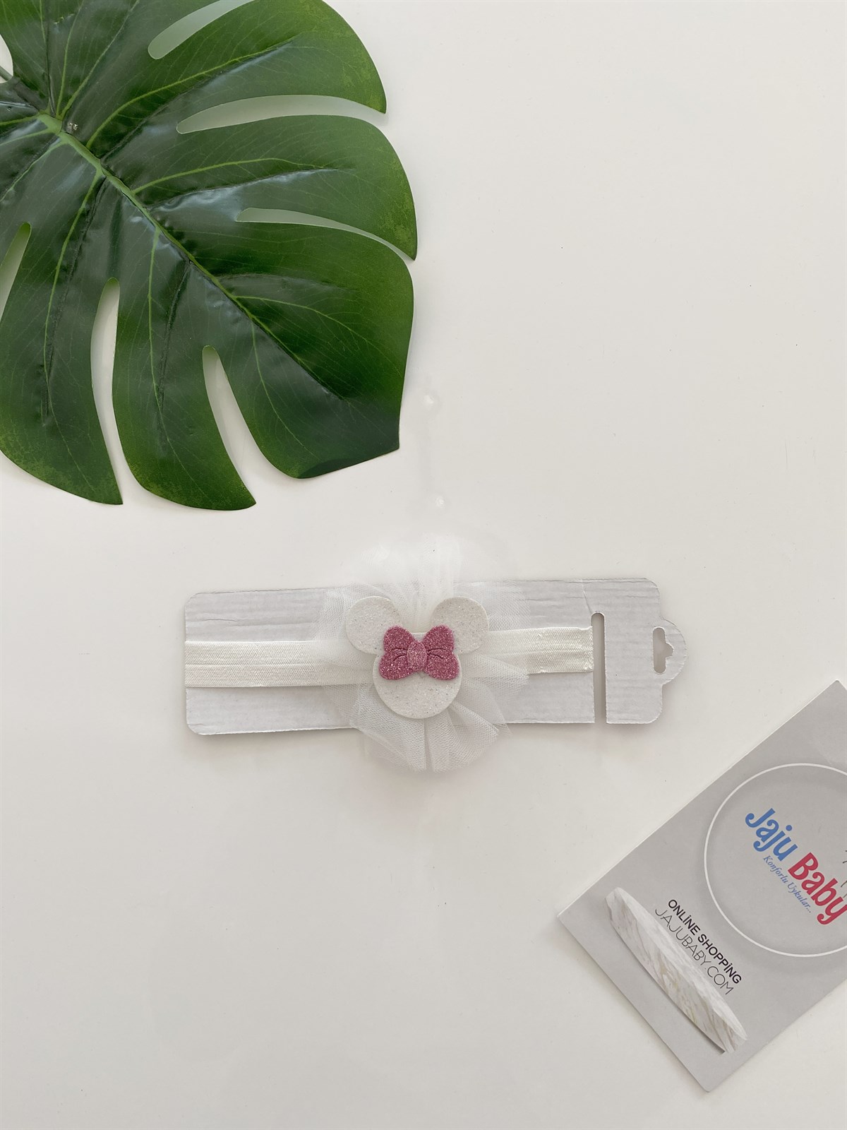 Jaju Baby Krem Micky Mouse Saç Bandı