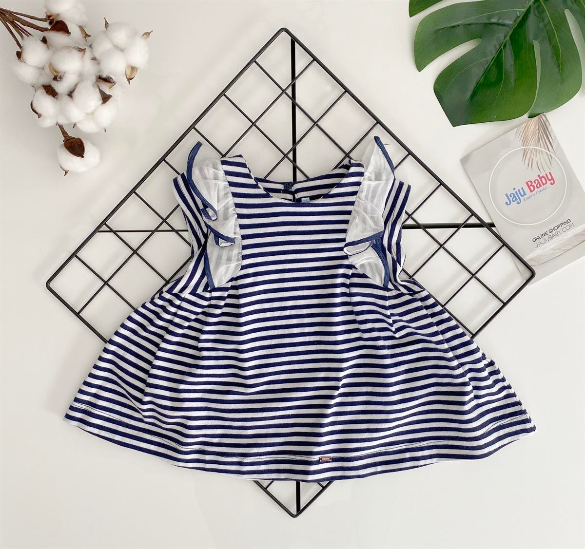 Jaju Baby Mayoral Kids Çizgili Kız Çocuk Tunik