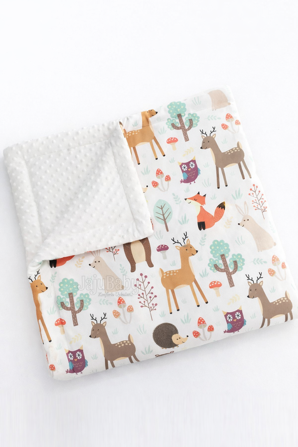 Jaju Baby Orman Minky Battaniye 100x100cm