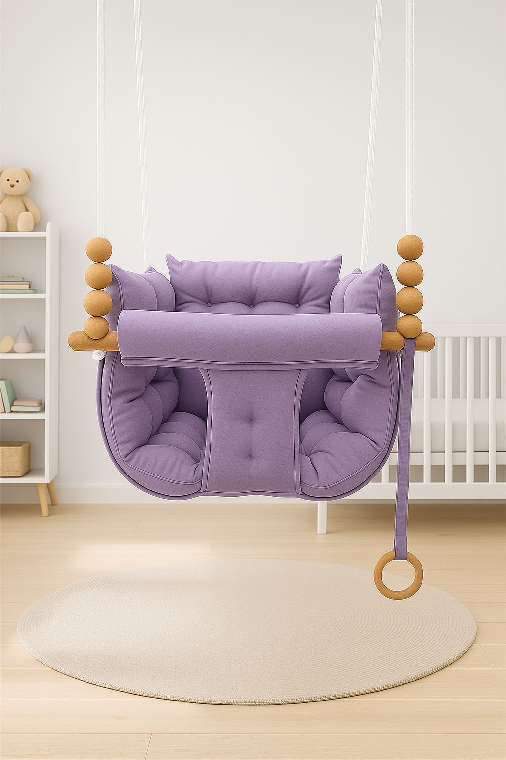 Jaju Baby Pofuduk Lila Salıncak