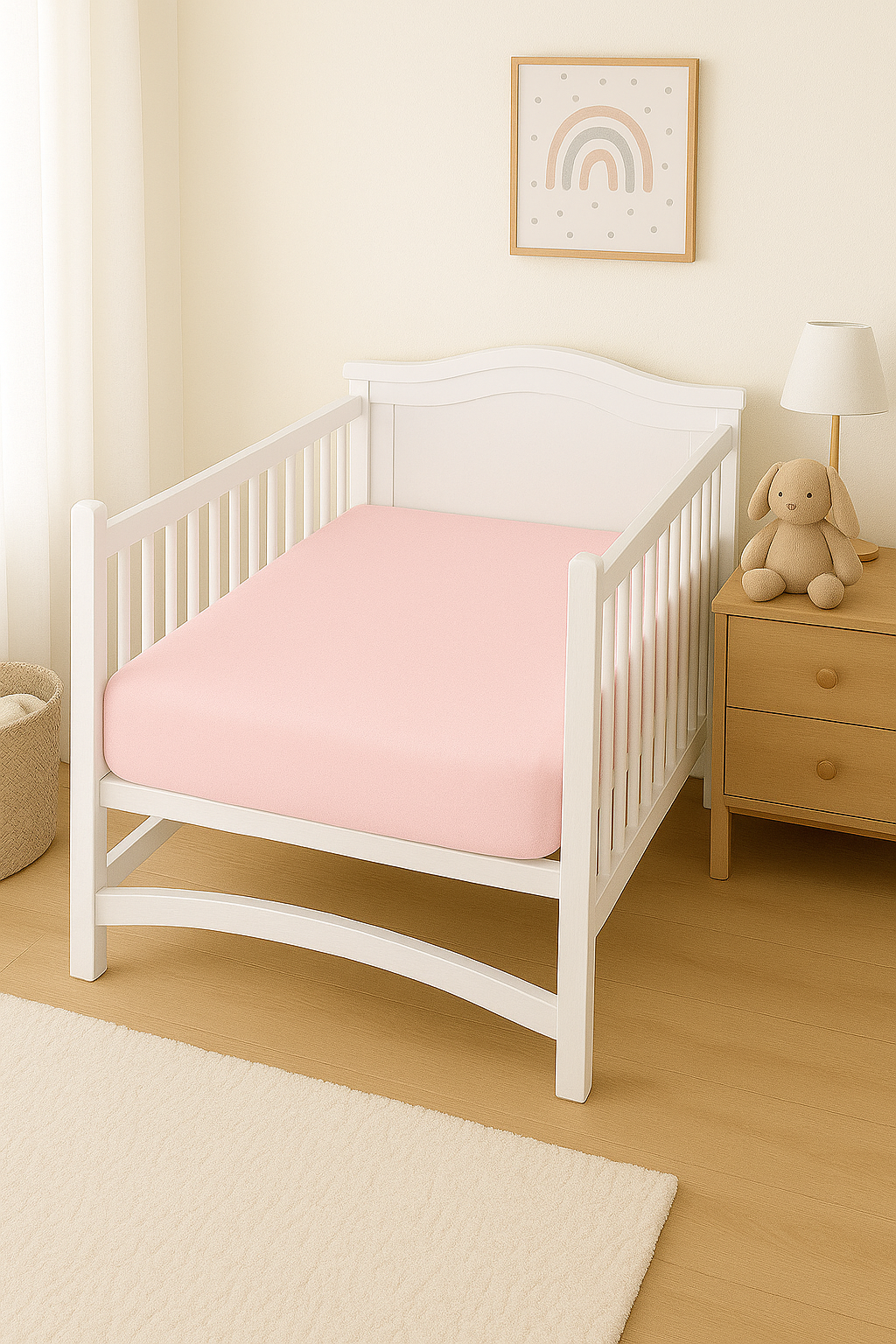 Jaju Baby Pudra Lastikli Bebek Çarşaf