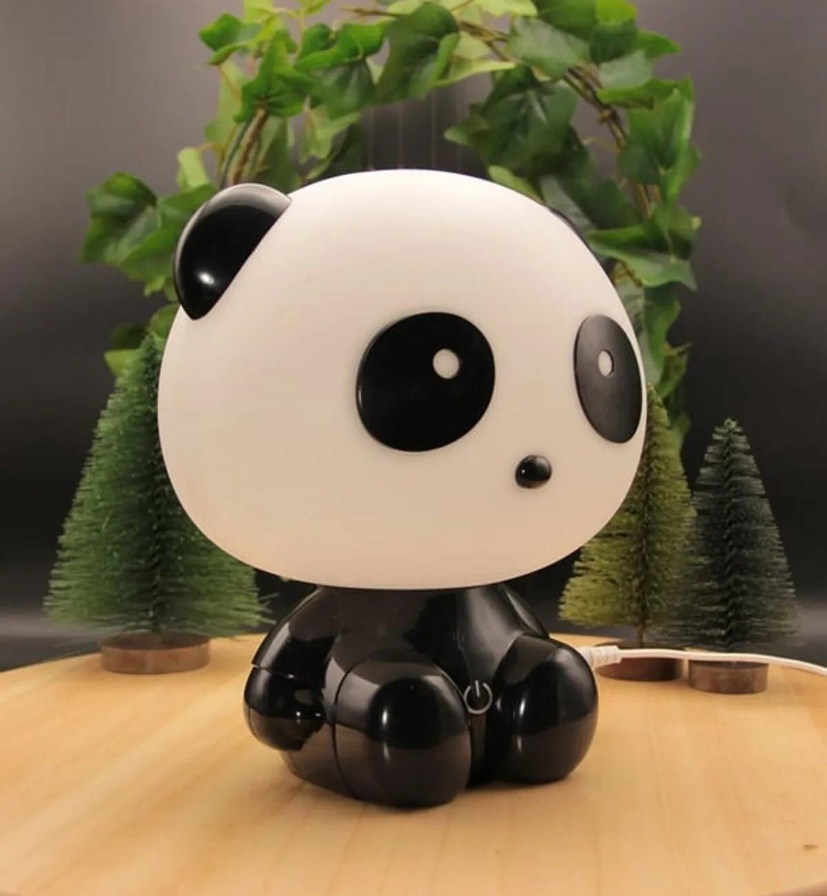 Jaju Baby Sevimli Panda Gece Lambası Büyük Boy Ayarlanabilir Işık Özellikli 18x15