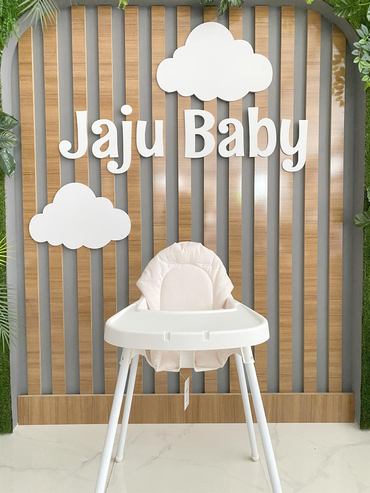 Jaju Baby Somon Renk Mama Sandalyesi Minderi