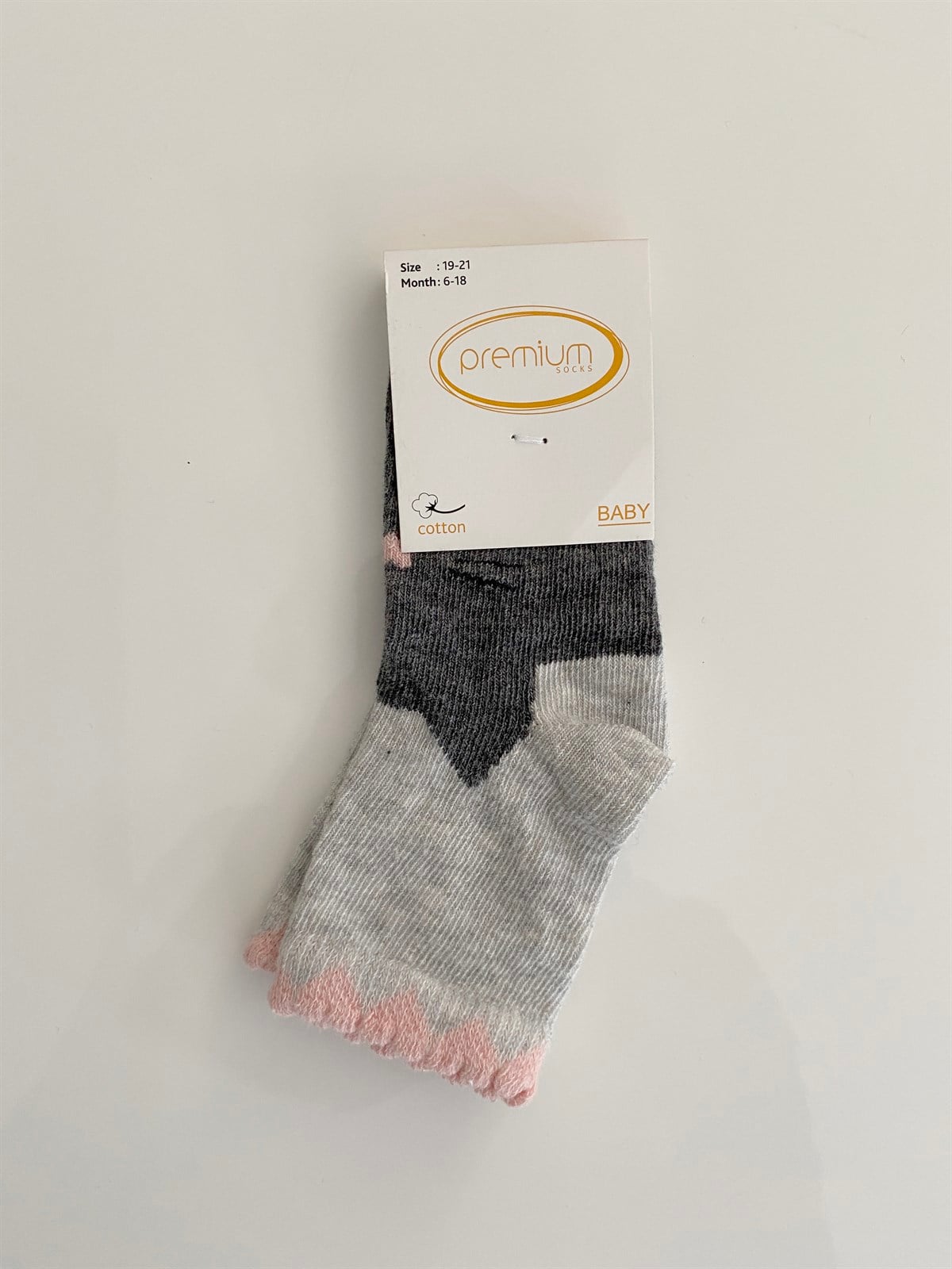 Jaju Baby Tekli Mix Color Pamuklu 6-18 Ay Unisex Bebek Çorap