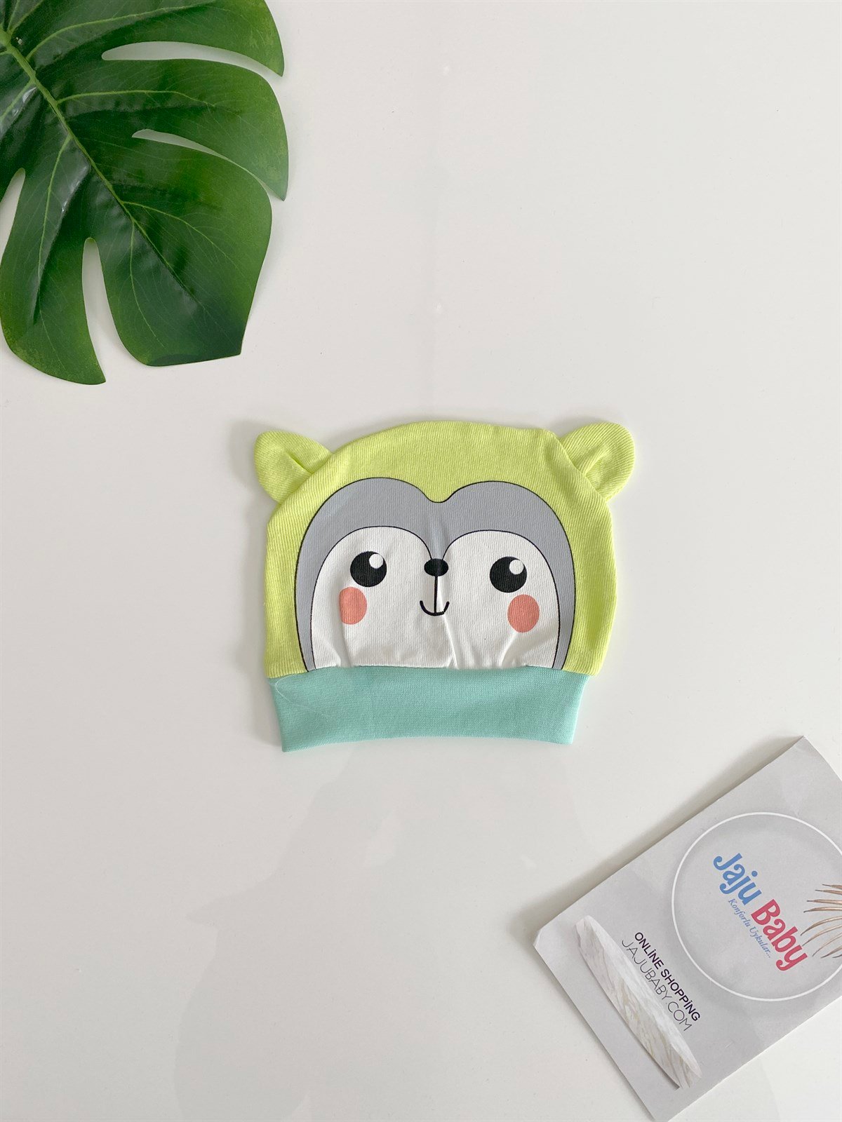 Jaju Baby Yeşil Renk Ayıcıklı 1-18 Ay Bere