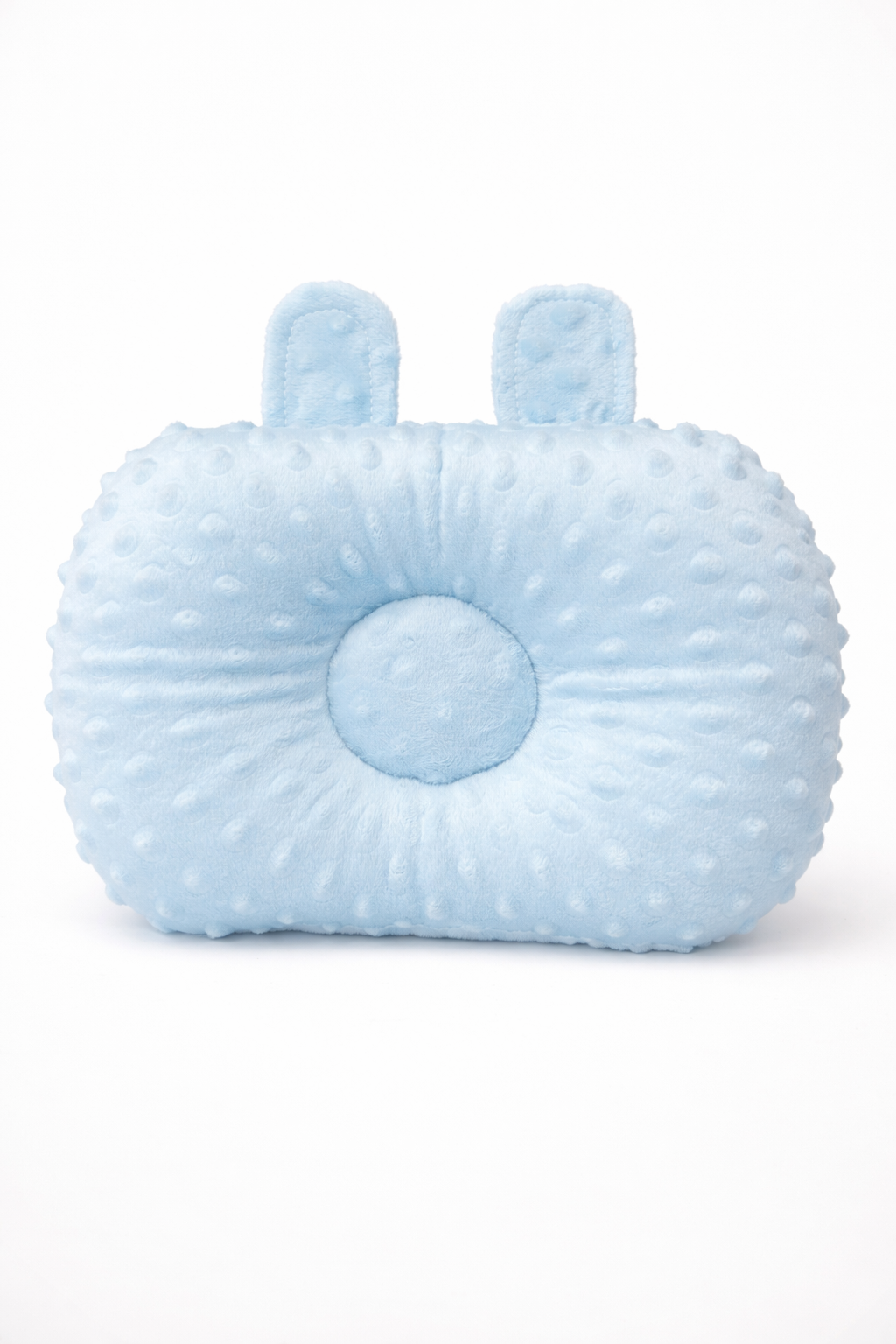 Mavi Nohut 0-12 Ay Düz Kafa Yastığı Kafa Şekillendirici Bebek Yastık