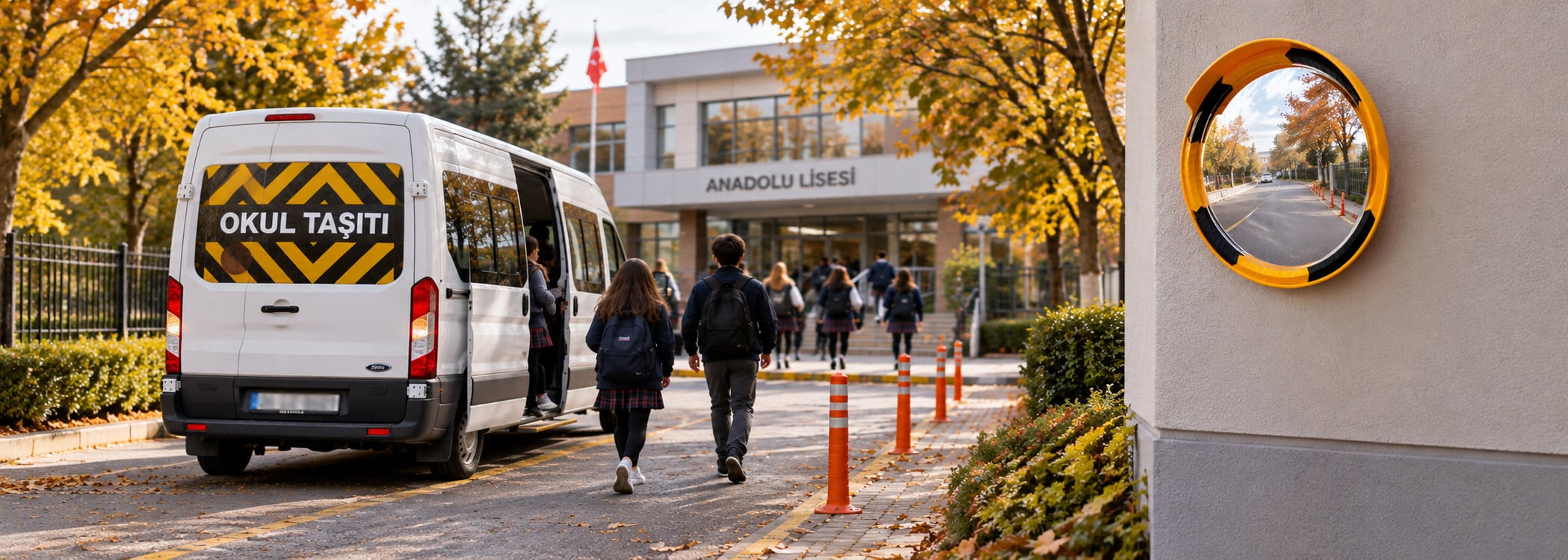 İleri Trafik Güvenlik Aynası