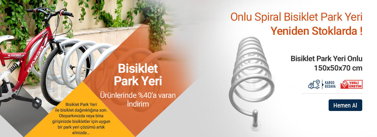 Bisiklet Park Yeri Onlu