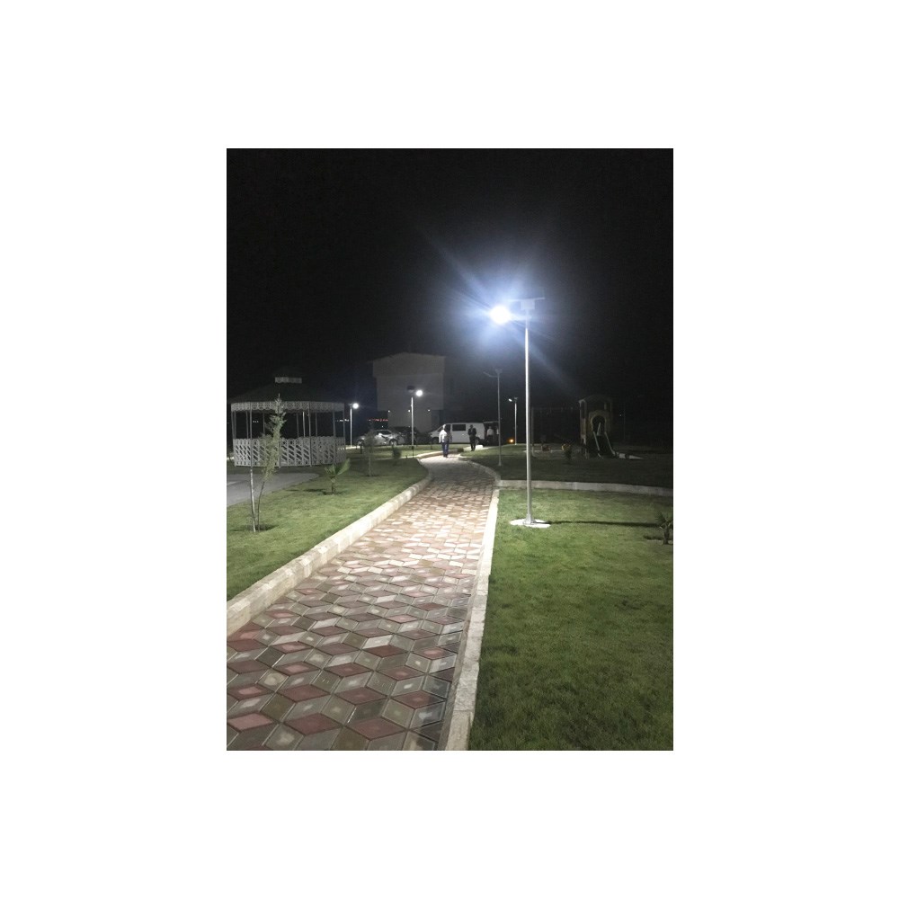 10 W Ekonomik Güneş Enerjili LED Park-Bahçe Armatürü, Sokak Lambası, Bahçe Lambası