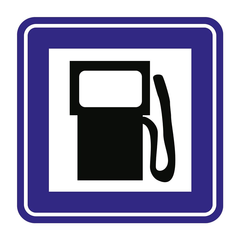 Akaryakıt İstasyonu Levhası B-26Bilgi İşaretleri